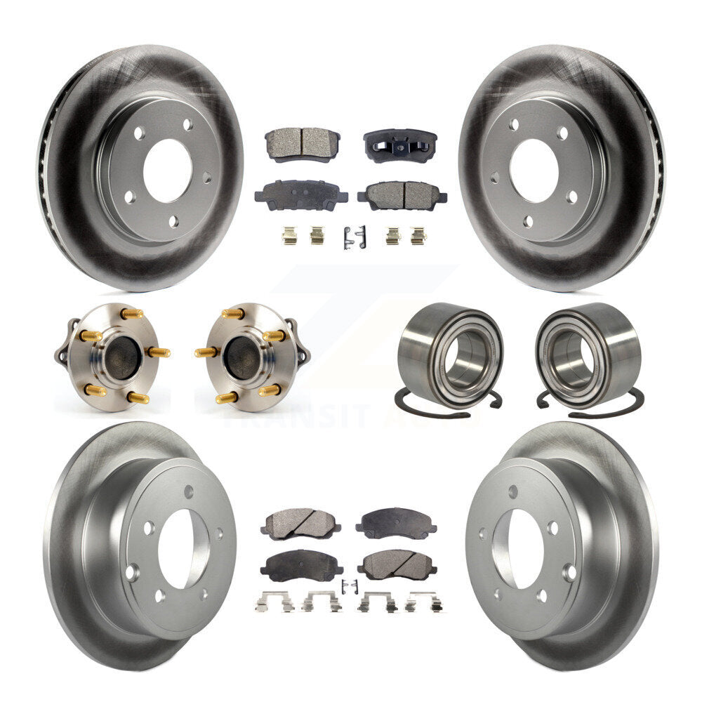 Transit Auto KBB-107770 Wheel Bearing for 2008-2016 Mitsubishi Lancer - Front and Rear product image