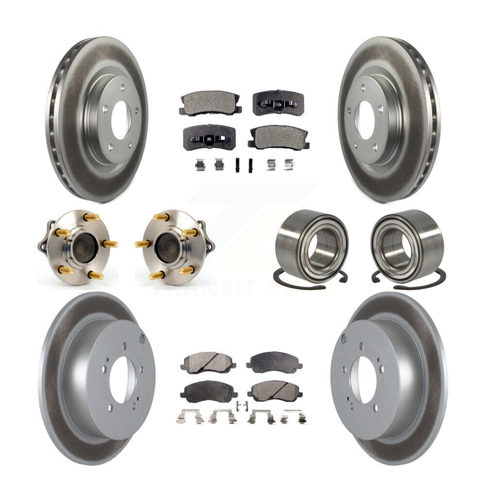 Transit Auto KBB-107773 Wheel Bearing for 2008-2013 Mitsubishi Outlander - Front and Rear product image