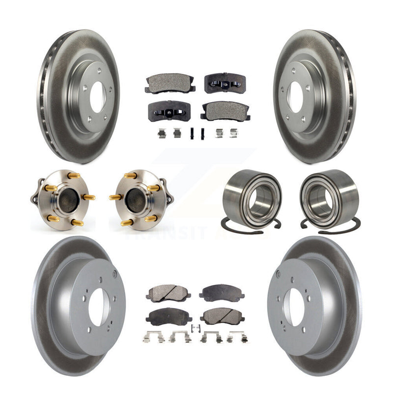 Transit Auto KBB-107773 Wheel Bearing for 2008-2013 Mitsubishi Outlander - Front and Rear product image