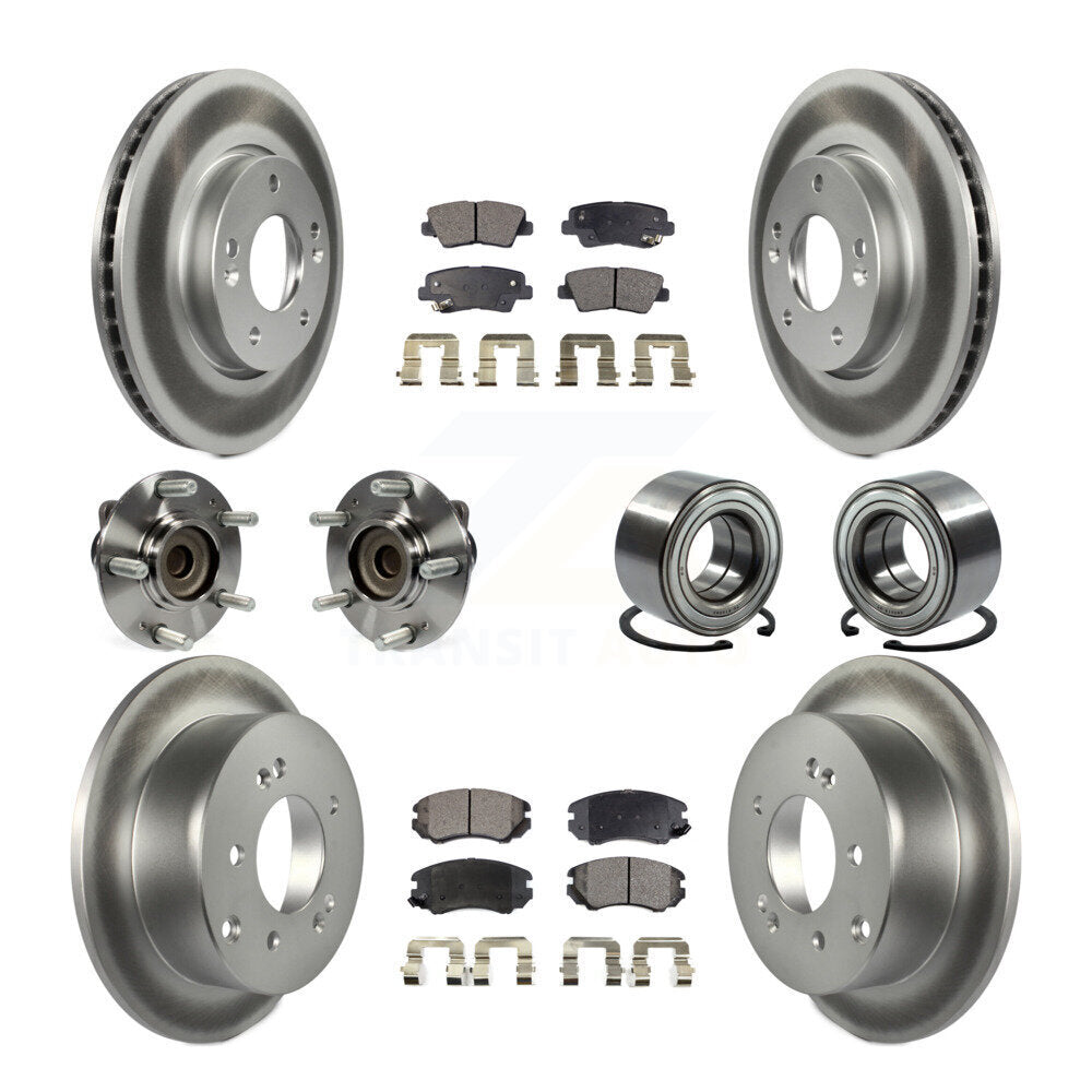 Transit Auto KBB-107805 Wheel Bearing for 2010-2011 Kia Soul - Front and Rear product image