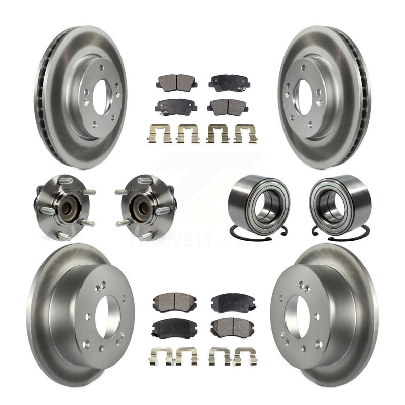 Transit Auto KBB-107805 Wheel Bearing for 2010-2011 Kia Soul - Front and Rear product image