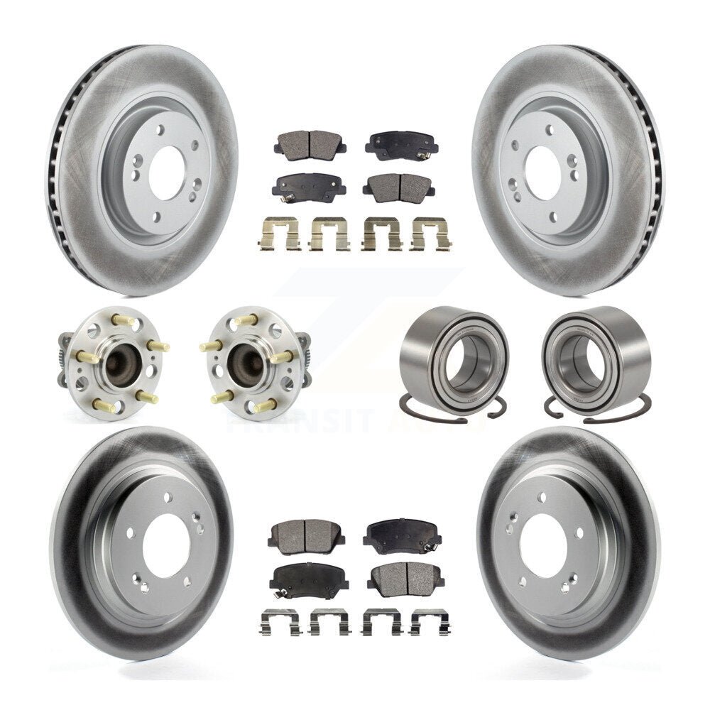 Transit Auto KBB-107824 Wheel Bearing for 2016-2017 Hyundai Azera - Front and Rear product image