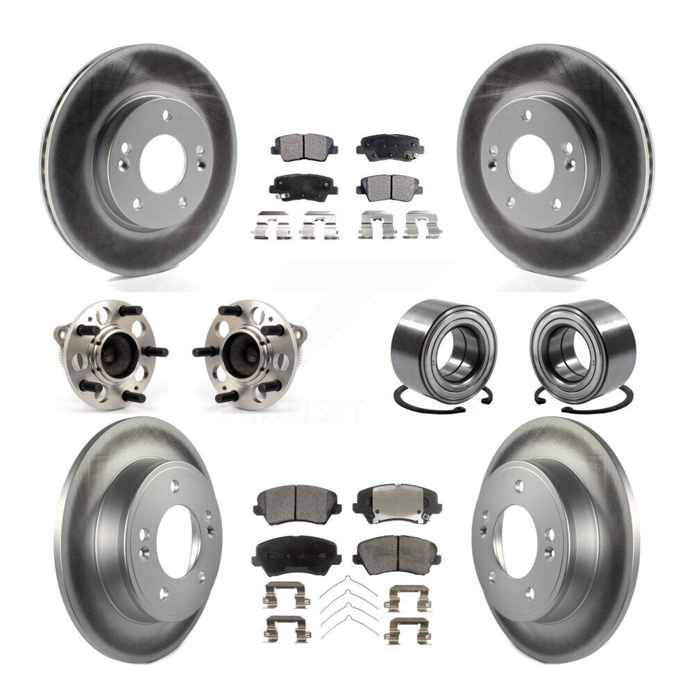 Transit Auto KBB-107861 Wheel Bearing for 2016-2017 Kia Forte Koup, Hyundai Elantra GT - Front and Rear product image