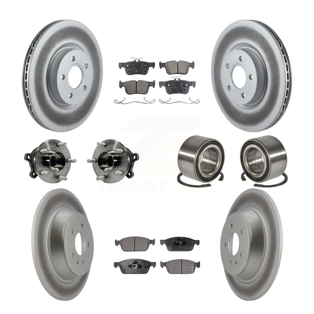 Transit Auto KBB-107872 Wheel Bearing for 2017-2019 Lincoln MKC, Ford Escape - Front and Rear product image