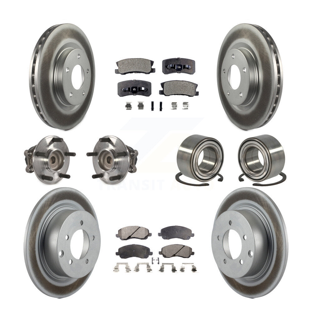 Transit Auto KBB-107891 Wheel Bearing for 2012 Mitsubishi RVR - Front and Rear product image