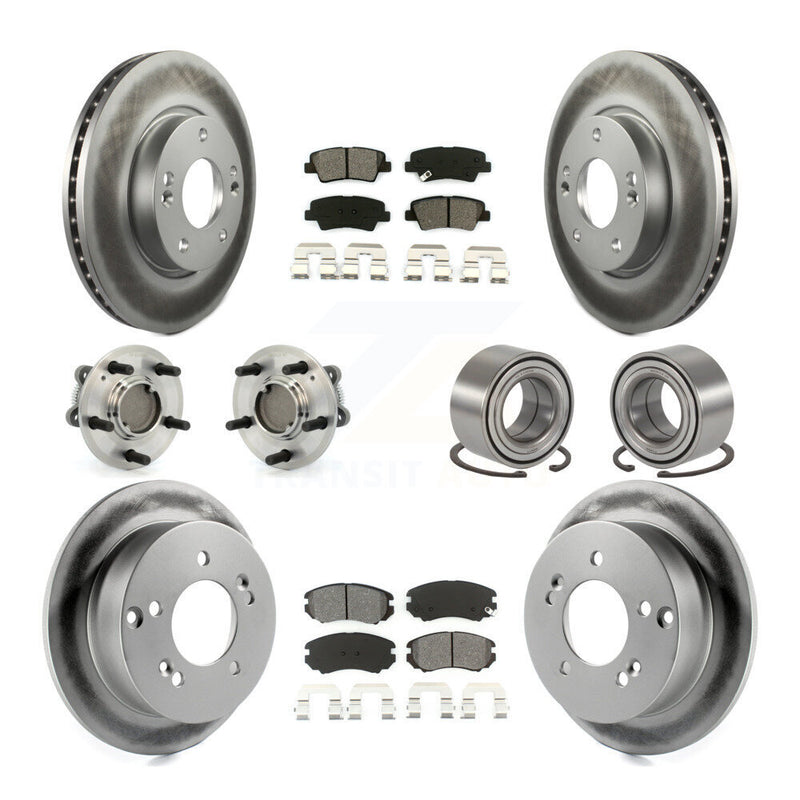 Transit Auto KBB-108023 Wheel Bearing for 2008-2010 Hyundai Sonata - Front and Rear product image