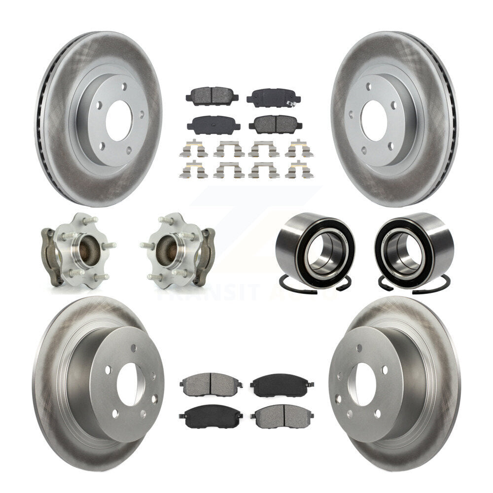 Transit Auto KBB-108041 Wheel Bearing for 2002-2006 Nissan Altima - Front and Rear product image