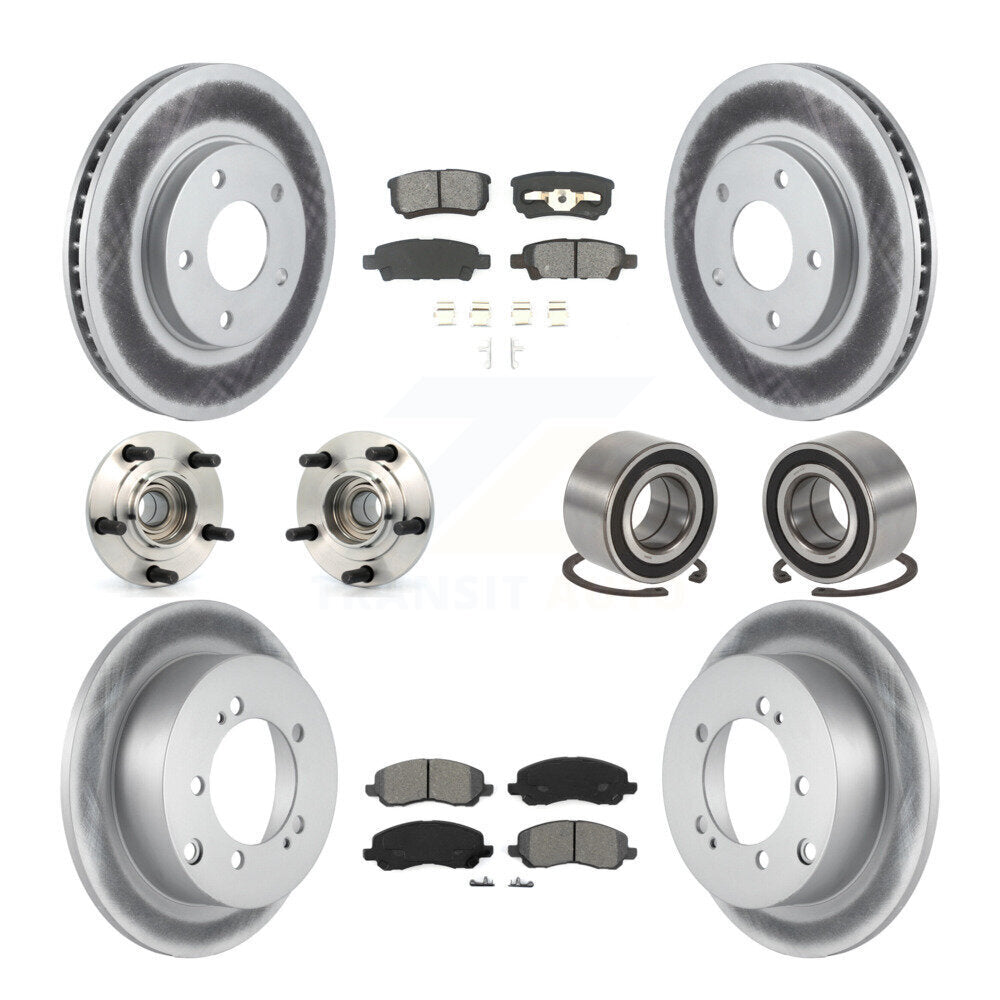 Transit Auto KBB-108078 Wheel Bearing for 2004-2006 Mitsubishi Lancer - Front and Rear product image