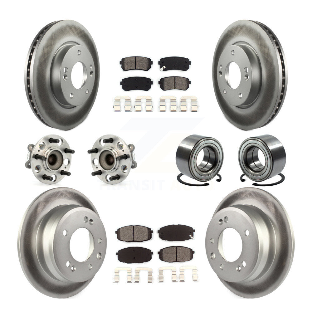 Transit Auto KBB-108080 Wheel Bearing for 2009-2012 Hyundai Elantra - Front and Rear product image