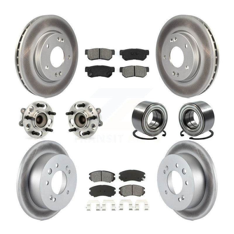 Transit Auto KBB-108082 Wheel Bearing for 2007-2010 Hyundai Elantra - Front and Rear product image