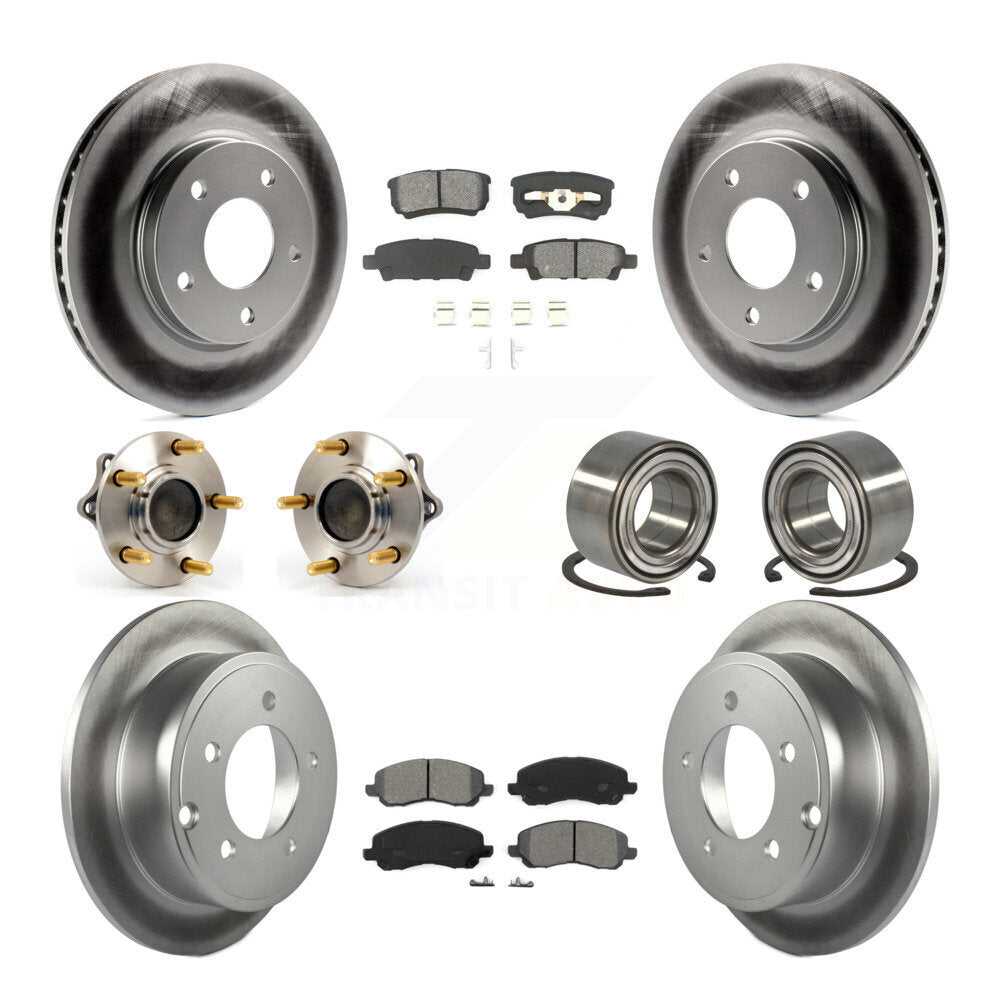 Transit Auto KBB-108123 Wheel Bearing for 2008-2016 Mitsubishi Lancer - Front and Rear product image