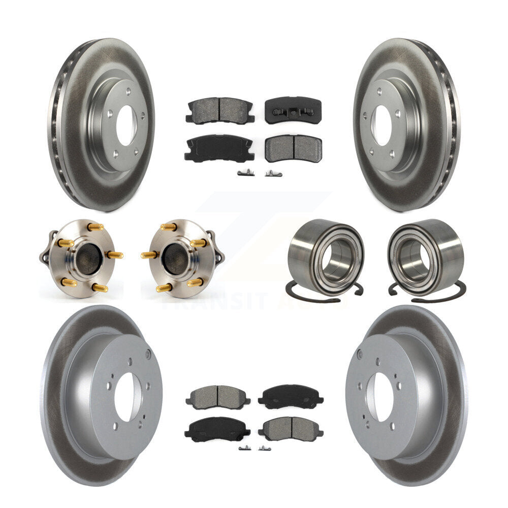 Transit Auto KBB-108126 Wheel Bearing for 2008-2013 Mitsubishi Outlander - Front and Rear product image