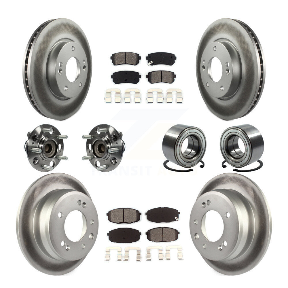 Transit Auto KBB-108138 Wheel Bearing for 2010 Hyundai Elantra - Front and Rear product image