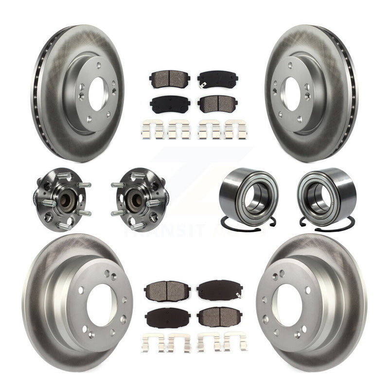 Transit Auto KBB-108138 Wheel Bearing for 2010 Hyundai Elantra - Front and Rear product image