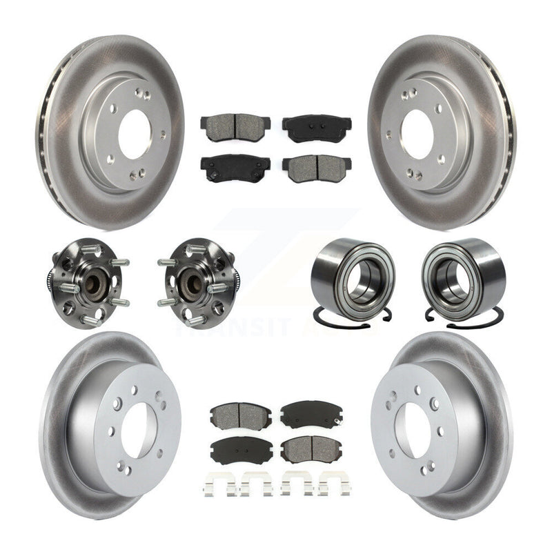 Transit Auto KBB-108140 Wheel Bearing for 2008-2010 Hyundai Elantra - Front and Rear product image