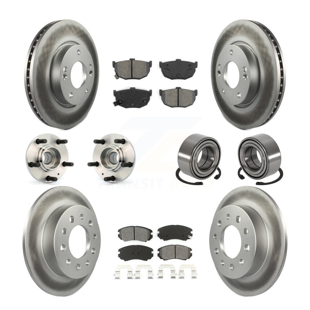 Transit Auto KBB-108141 Wheel Bearing for 2003-2008 Hyundai Tiburon - Front and Rear product image