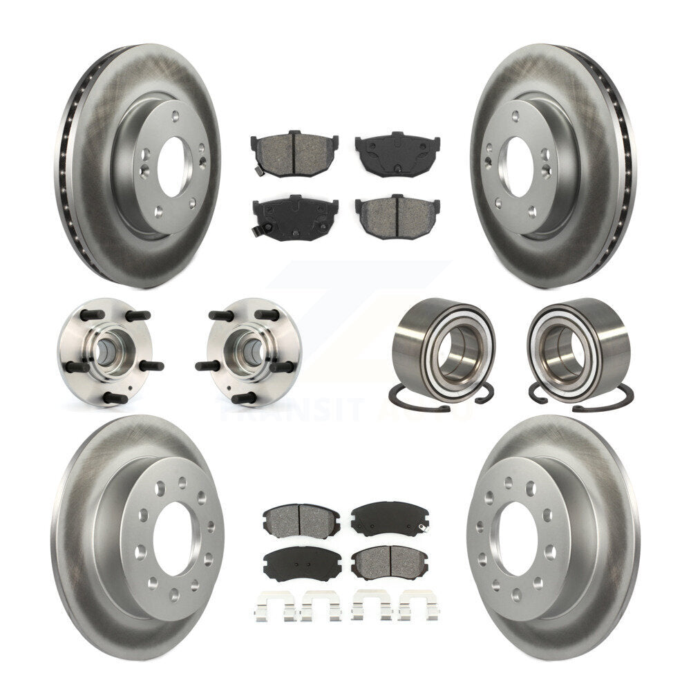 Transit Auto KBB-108142 Wheel Bearing for 2003-2008 Hyundai Tiburon - Front and Rear product image