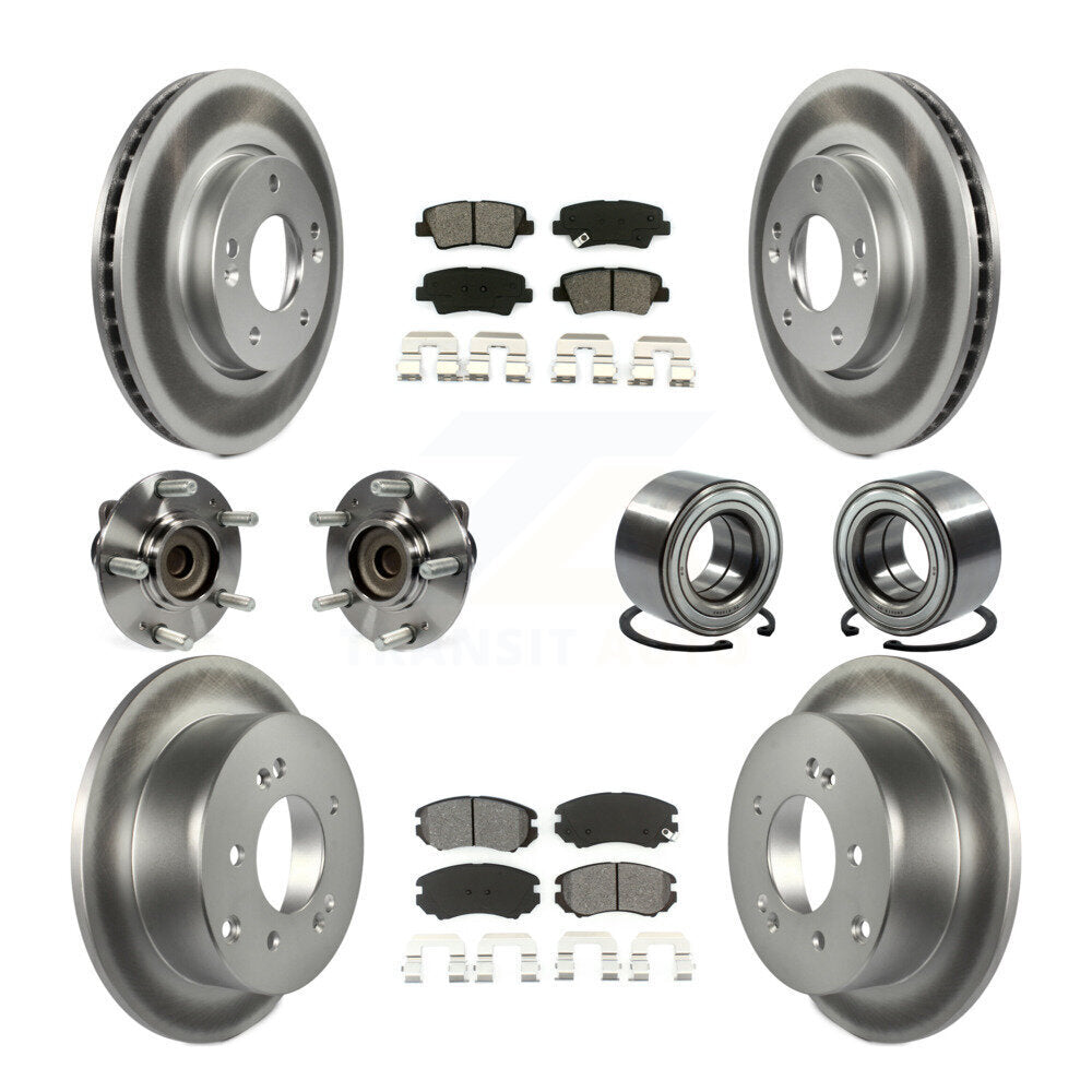 Transit Auto KBB-108160 Wheel Bearing for 2010-2011 Kia Soul - Front and Rear product image
