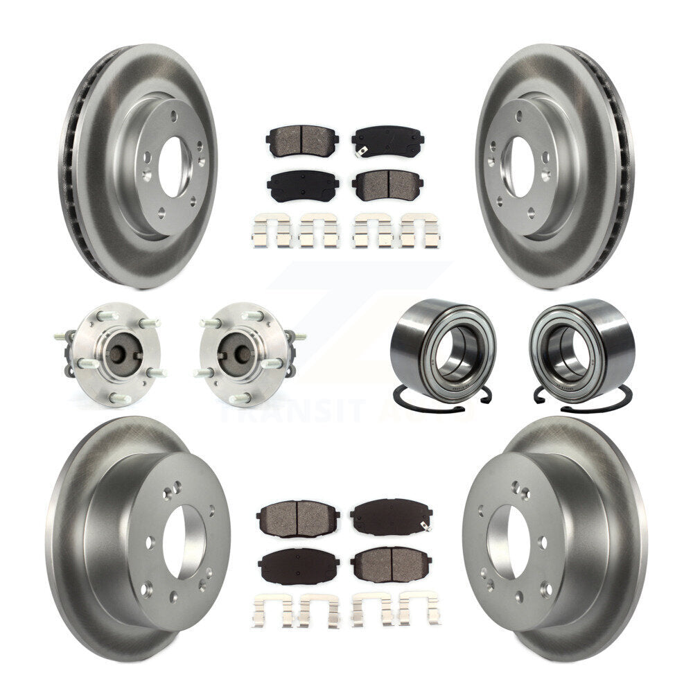 Transit Auto KBB-108166 Wheel Bearing for 2010-2013 Kia Forte5, Kia Forte, Kia Forte Koup - Front and Rear product image