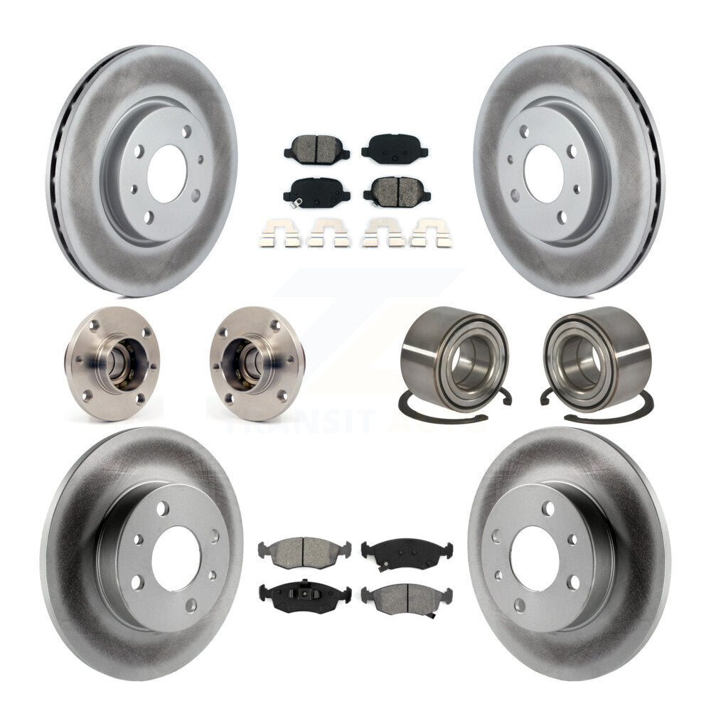 Transit Auto KBB-108202 Wheel Bearing for 2012-2017 Fiat 500 - Front and Rear product image