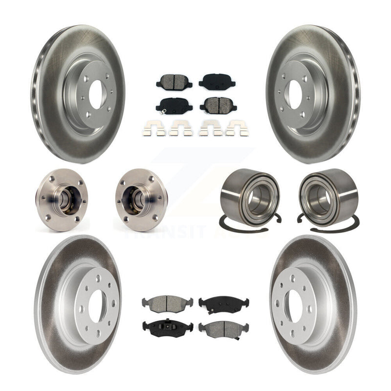 Transit Auto KBB-108203 Wheel Bearing for 2013-2019 Fiat 500 - Front and Rear product image