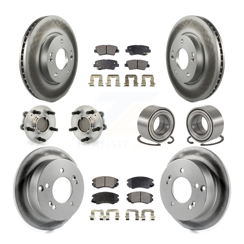 Transit Auto KBB-108365 Wheel Bearing for 2008-2010 Hyundai Sonata - Front and Rear product image