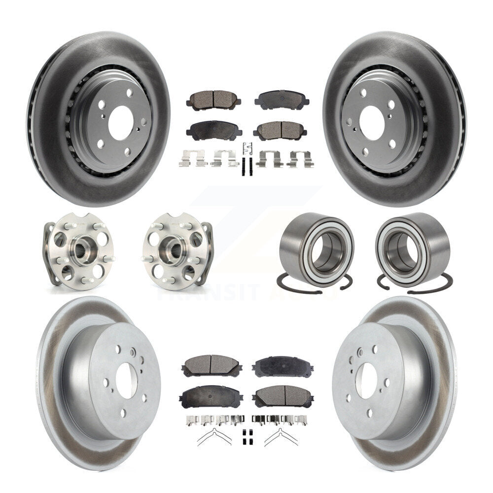 Transit Auto KBB-108383 Wheel Bearing for 2008-2013 Toyota Highlander - Front and Rear product image