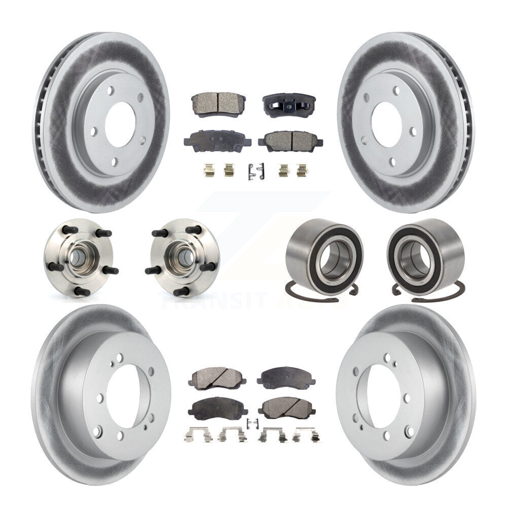 Transit Auto KBB-108421 Wheel Bearing for 2004-2006 Mitsubishi Lancer - Front and Rear product image