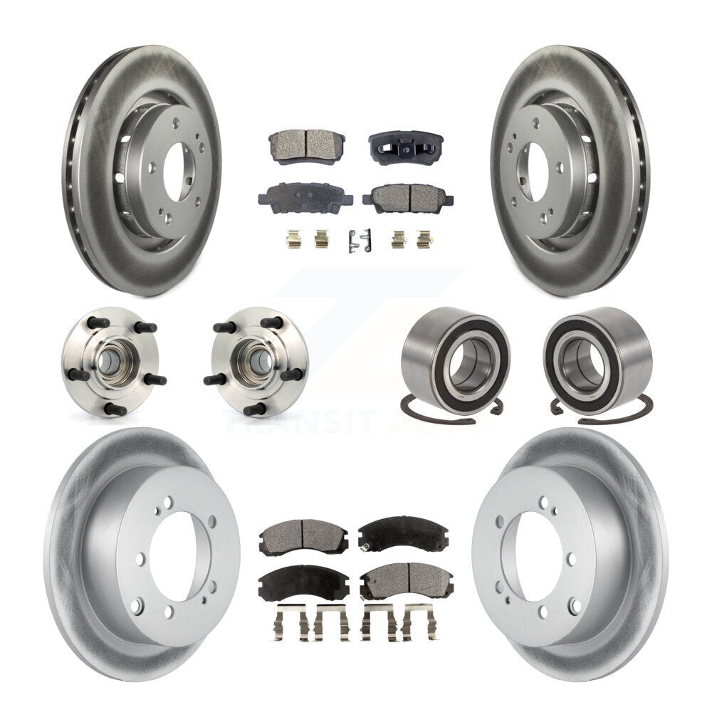 Transit Auto KBB-108422 Wheel Bearing for 2005-2006 Mitsubishi Outlander - Front and Rear product image