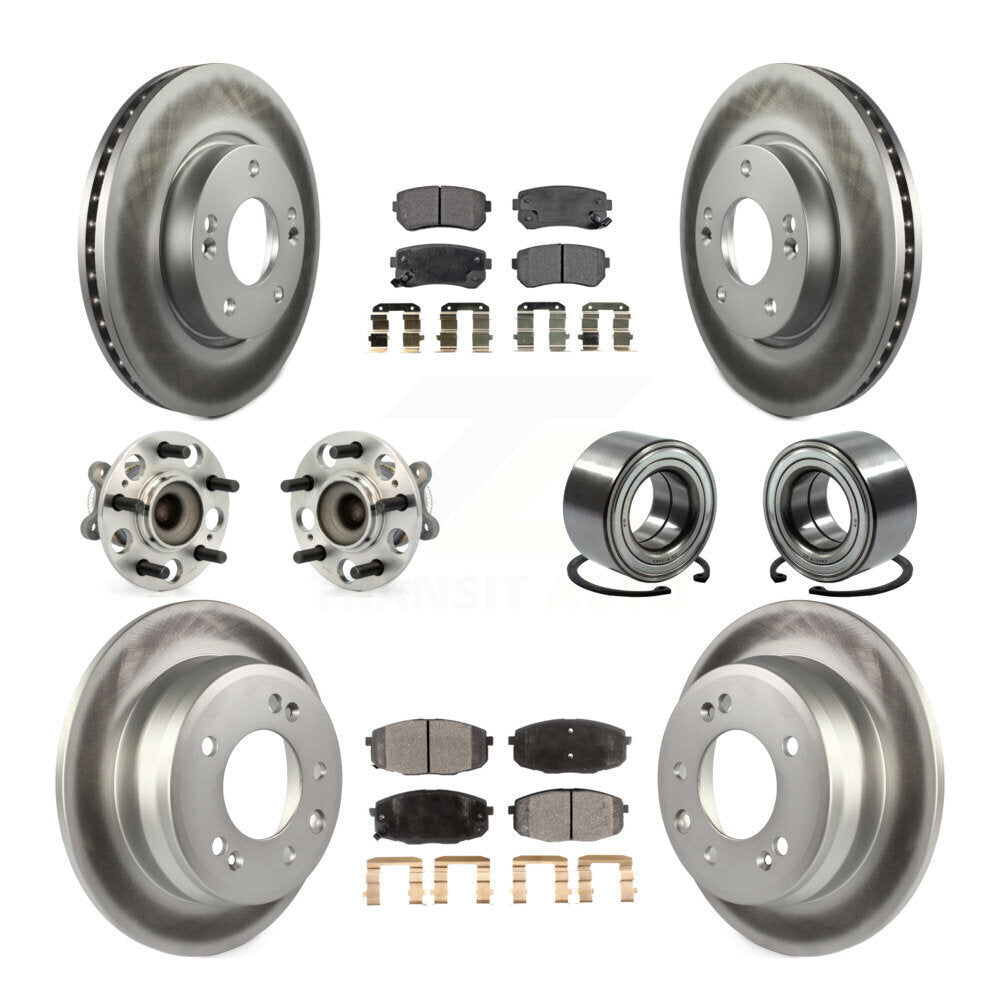 Transit Auto KBB-108423 Wheel Bearing for 2009-2012 Hyundai Elantra - Front and Rear product image