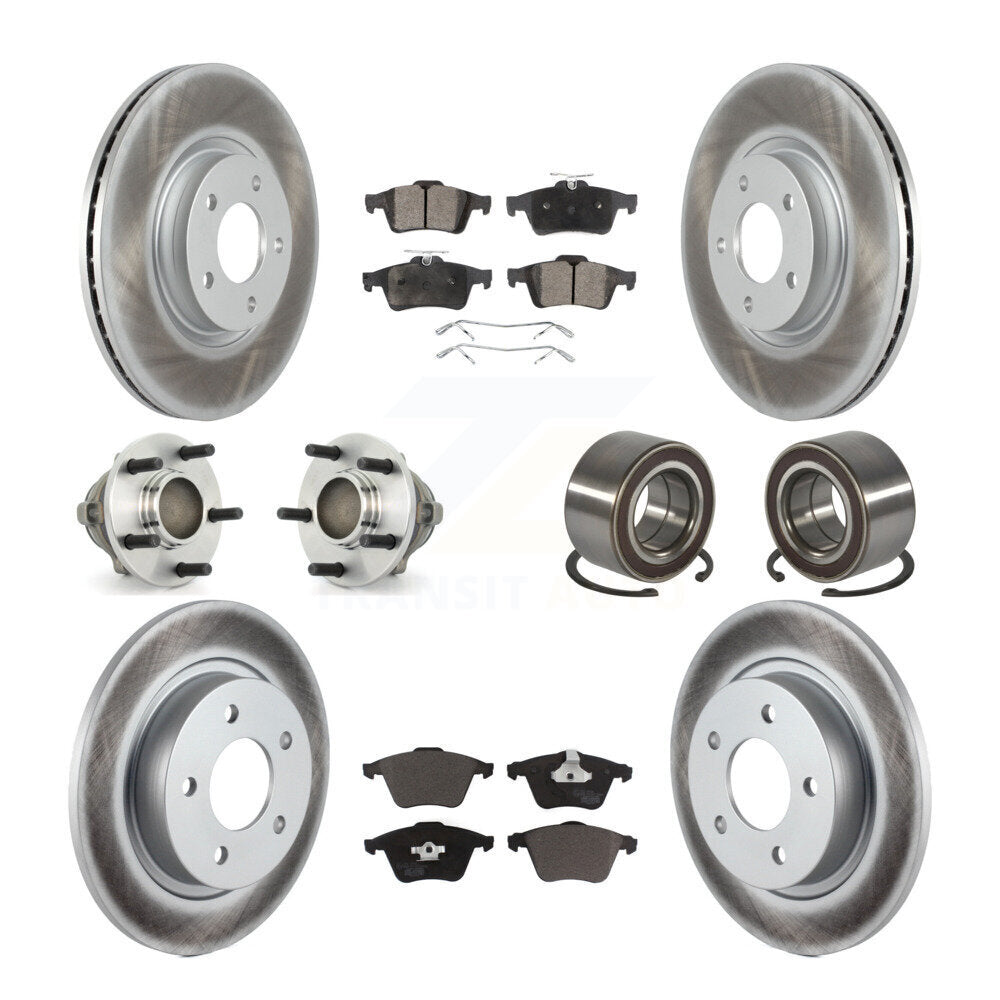 Transit Auto KBB-108441 Wheel Bearing for 2007-2013 Mazda 3 - Front and Rear product image