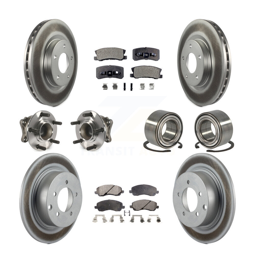Transit Auto KBB-108457 Wheel Bearing for 2008-2013 Mitsubishi Outlander - Front and Rear product image