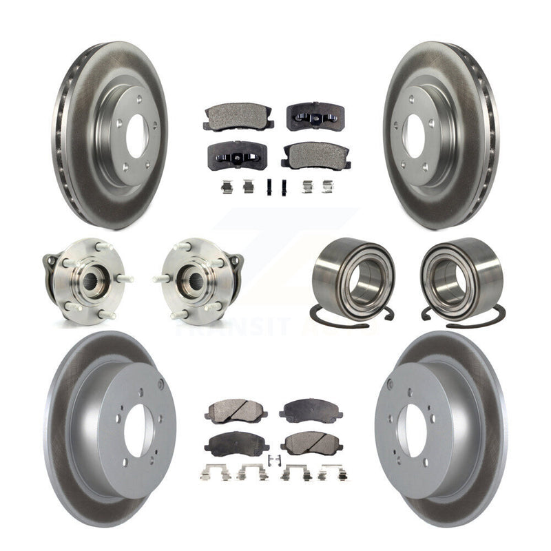 Transit Auto KBB-108463 Wheel Bearing for 2007-2013 Mitsubishi Outlander - Front and Rear product image
