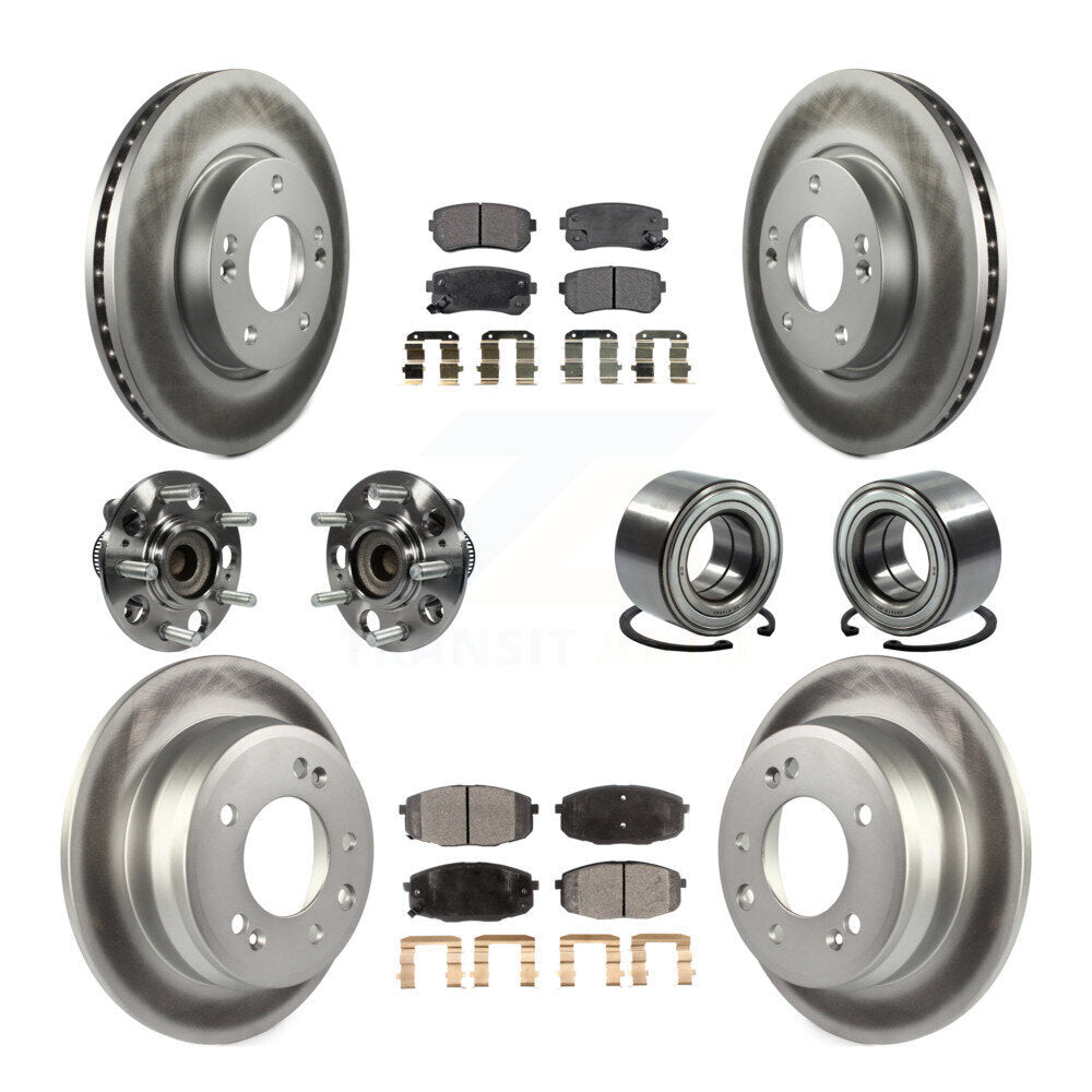Transit Auto KBB-108481 Wheel Bearing for 2010 Hyundai Elantra - Front and Rear product image