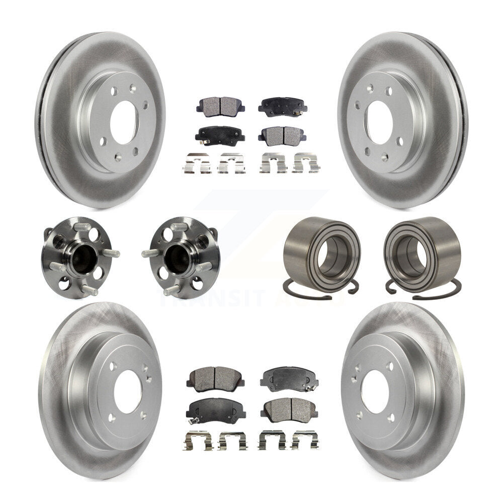 Transit Auto KBB-108550 Wheel Bearing for 2012-2017 Hyundai Accent - Front and Rear product image