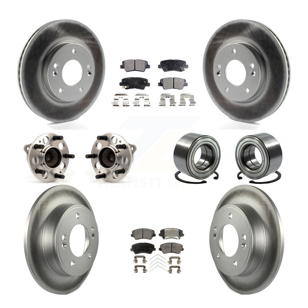 Transit Auto KBB-108560 Wheel Bearing for 2016-2017 Kia Forte Koup, Hyundai Elantra GT - Front and Rear product image