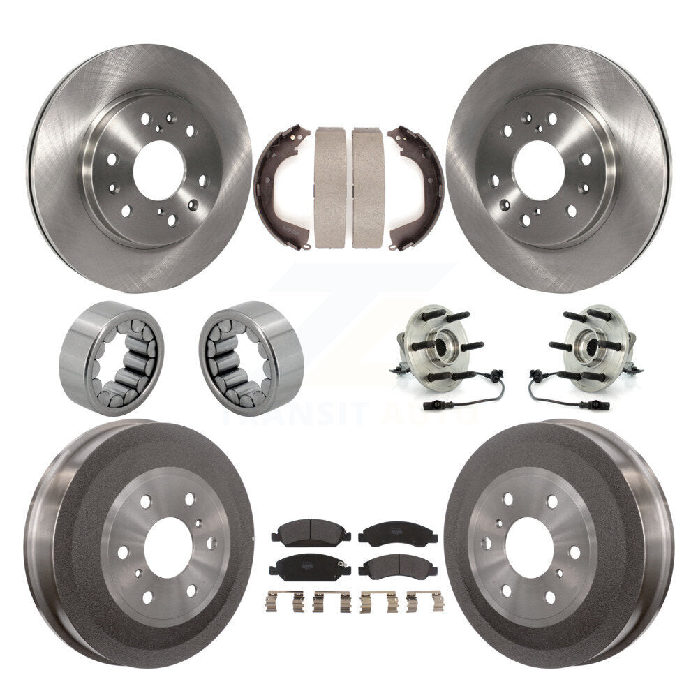 Transit Auto KBB-108674 Wheel Bearing and Hub Assembly for 2010-2013 Chevrolet Silverado 1500, GMC Sierra 1500 - Front and Rear product image