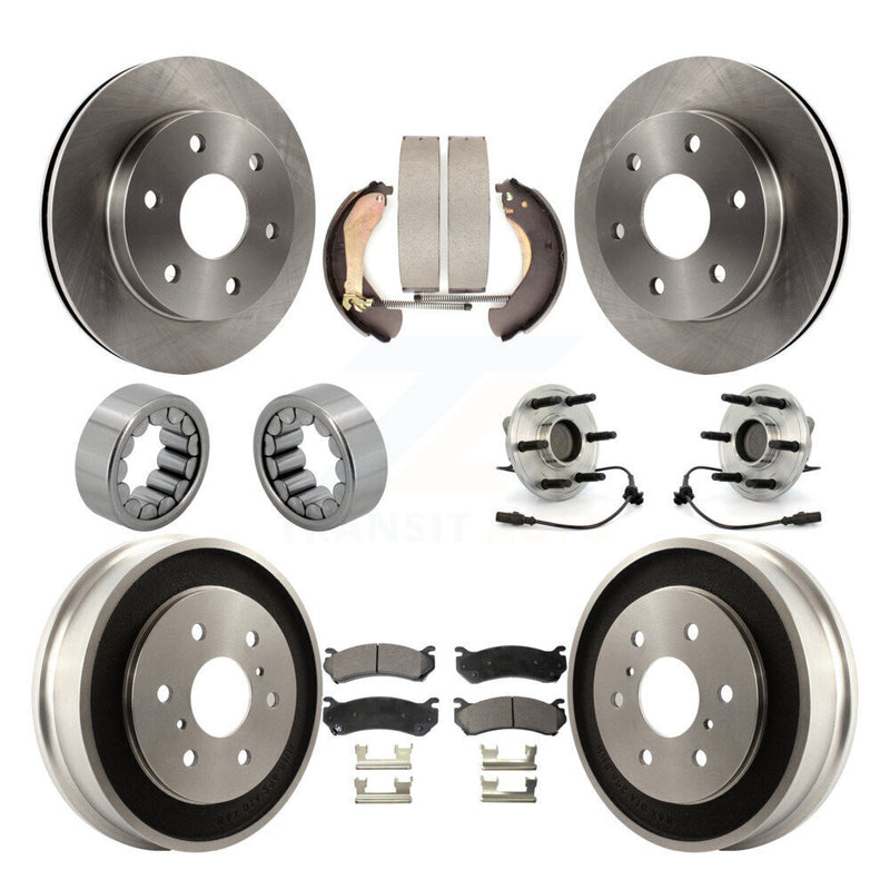 Transit Auto KBB-108676 Wheel Bearing and Hub Assembly for 2007 Chevrolet Silverado 1500 - Front and Rear product image