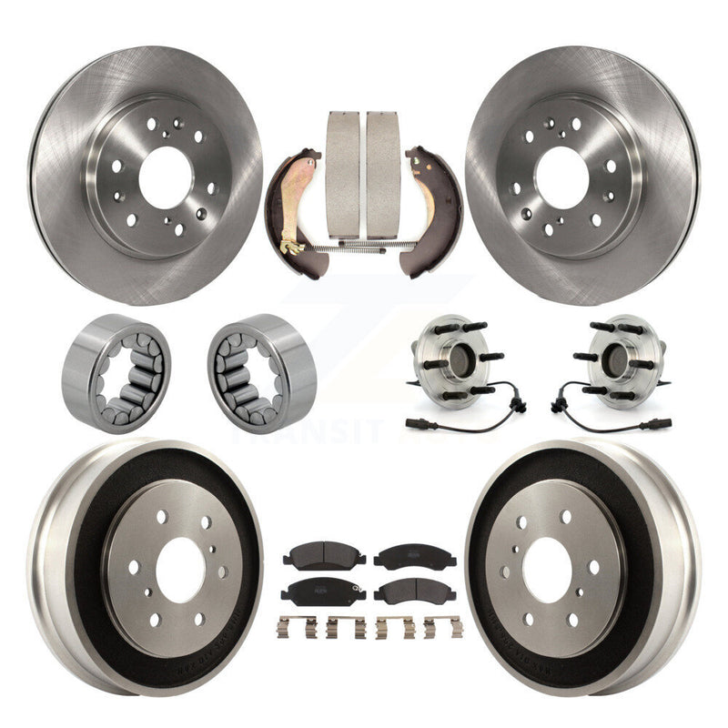 Transit Auto KBB-108677 Wheel Bearing and Hub Assembly for 2007 Chevrolet Silverado 1500, GMC Sierra 1500 - Front and Rear product image
