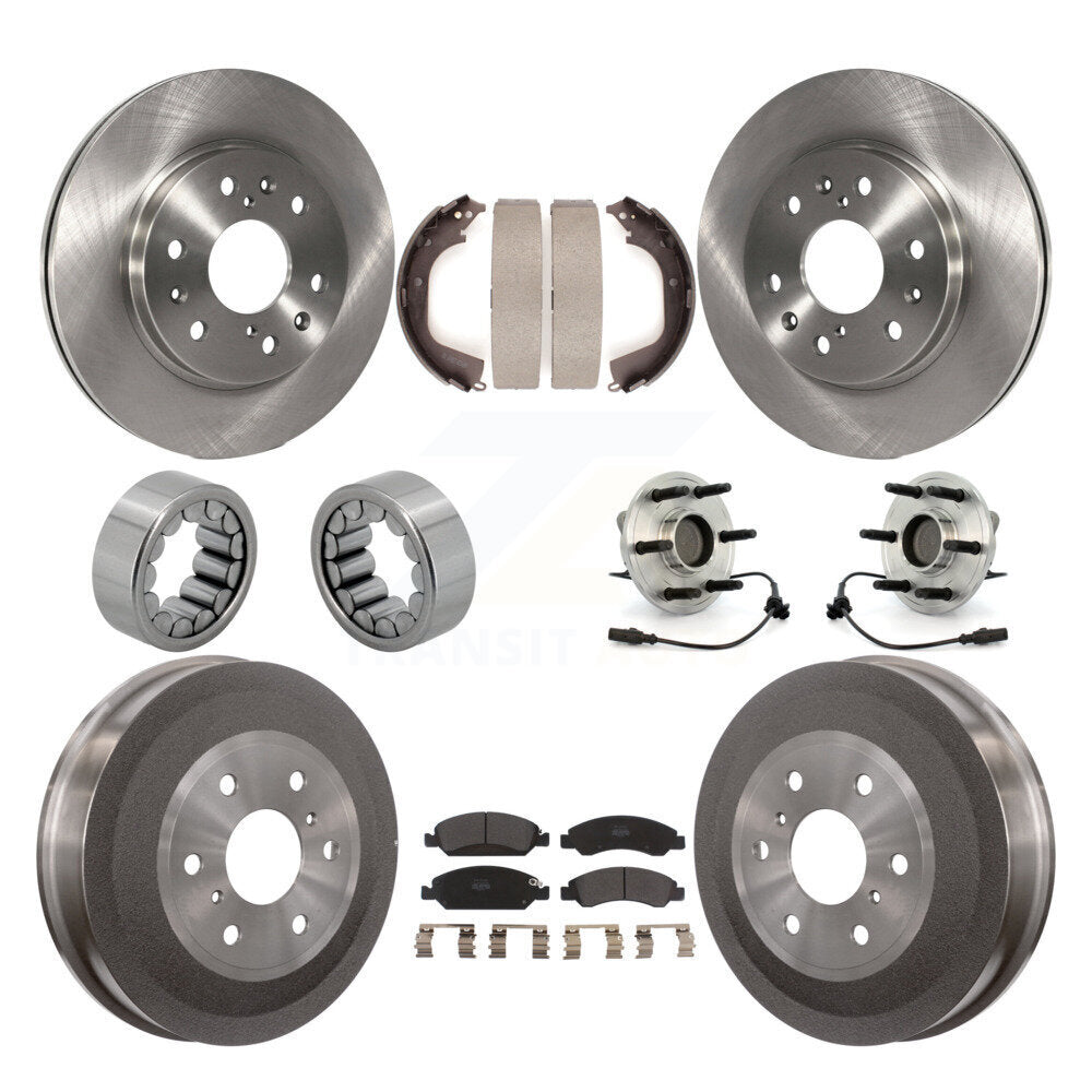 Transit Auto KBB-108680 Wheel Bearing and Hub Assembly for 2010-2013 Chevrolet Silverado 1500, GMC Sierra 1500 - Front and Rear product image