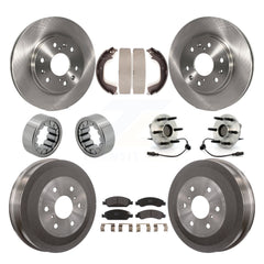 Transit Auto KBB-108680 Wheel Bearing and Hub Assembly for 2010-2013 Chevrolet Silverado 1500, GMC Sierra 1500 - Front and Rear product image