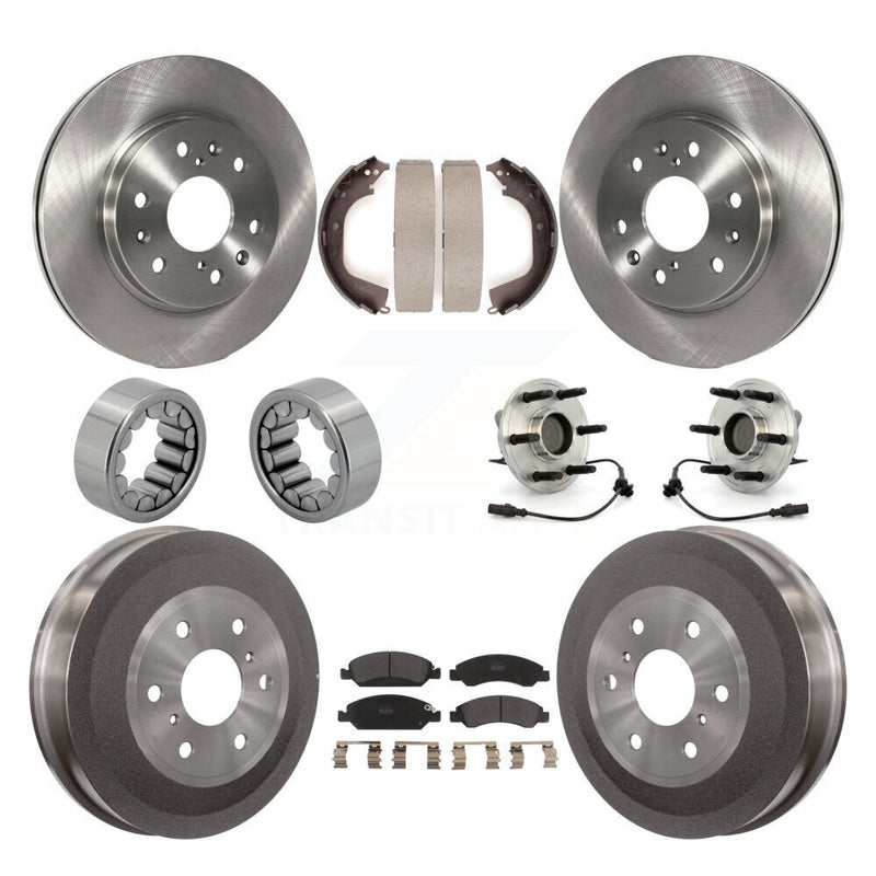 Transit Auto KBB-108680 Wheel Bearing and Hub Assembly for 2010-2013 Chevrolet Silverado 1500, GMC Sierra 1500 - Front and Rear product image
