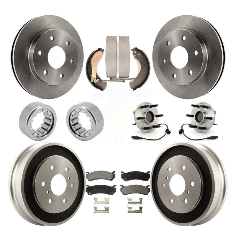 Transit Auto KBB-108730 Wheel Bearing and Hub Assembly for 2007 Chevrolet Silverado 1500 - Front and Rear product image