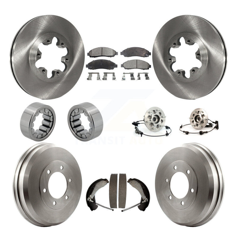 Transit Auto KBB-108740 Wheel Bearing and Hub Assembly for 2004-2008 GMC Canyon, Isuzu i-370, Isuzu i-350 & more - Front and Rear product image