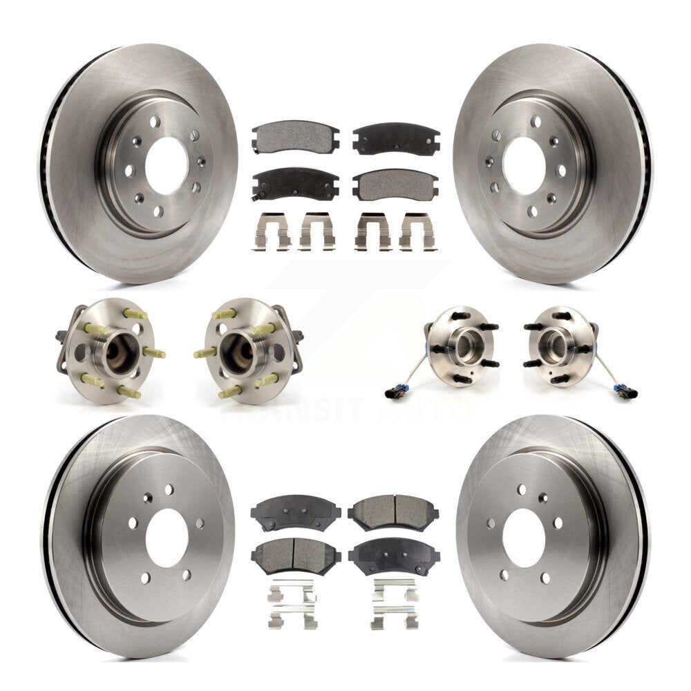 Transit Auto KBB-108750 Wheel Bearing and Hub Assembly for 2003 Cadillac Seville - Front and Rear product image