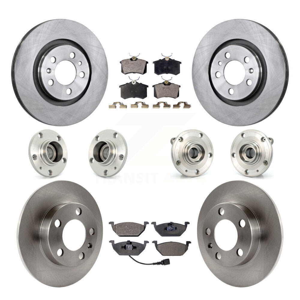 Transit Auto KBB-108755 Wheel Bearing and Hub Assembly for 2007-2009 Volkswagen Jetta City - Front and Rear product image