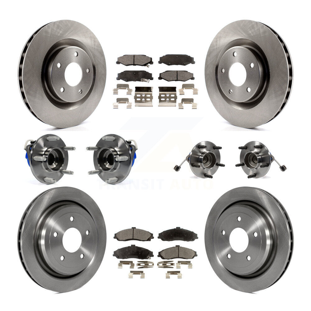 Transit Auto KBB-108762 Wheel Bearing and Hub Assembly for 2004-2008 Cadillac XLR, Chevrolet Corvette - Front and Rear product image