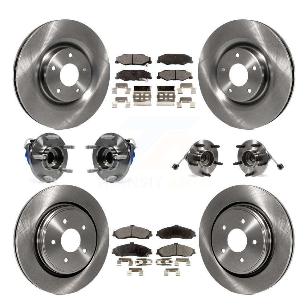 Transit Auto KBB-108764 Wheel Bearing and Hub Assembly for 2005-2008 Cadillac XLR, Chevrolet Corvette - Front and Rear product image