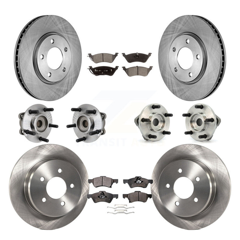 Transit Auto KBB-108773 Wheel Bearing and Hub Assembly for 2004-2005 Dodge Grand Caravan, Chrysler Town & Country - Front and Rear product image