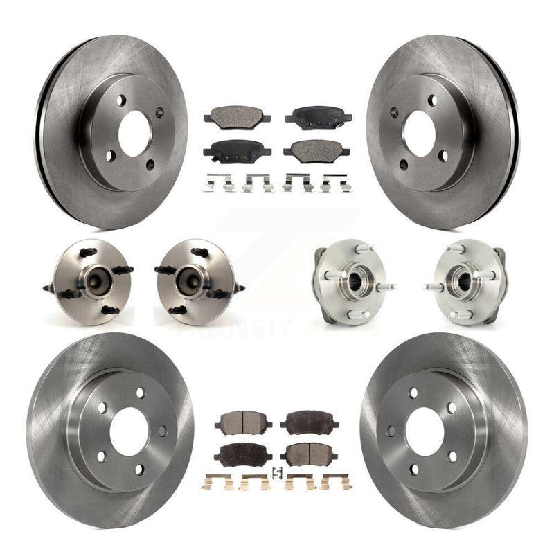 Transit Auto KBB-108796 Wheel Bearing and Hub Assembly for 2007-2010 Pontiac G5 - Front and Rear product image